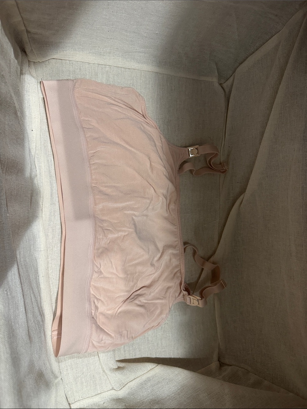 Storq size 4 nursing  pumping bra Pink Wireless Comfort Bralette